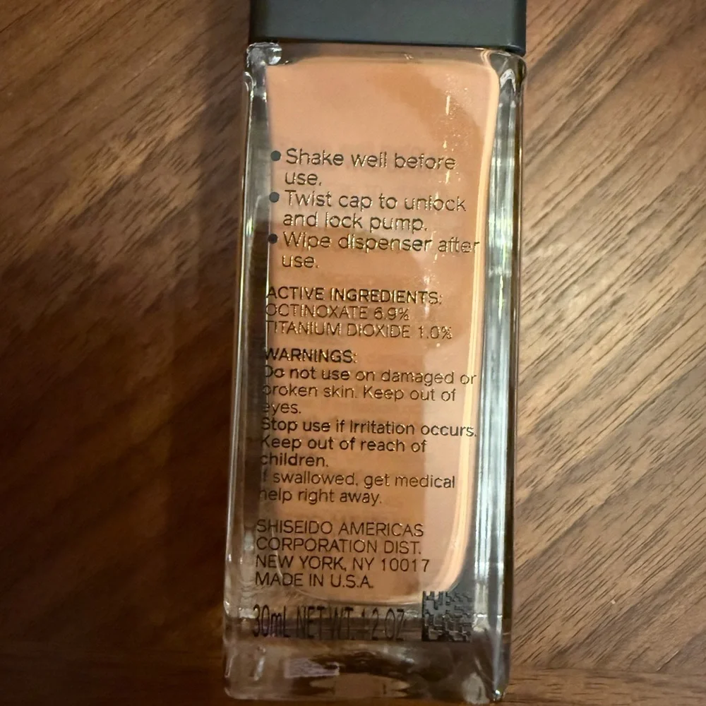 Shiseido Synchro Skin Radiant Lifting Foundation Spf 30 ~ 430 Cedar NEW